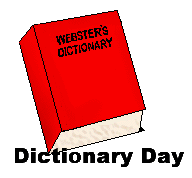 Dictionary Day Clip Art