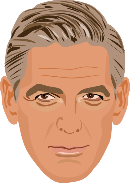 George Clooney Clip Art
