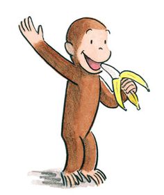 Classic Curious George Clipart