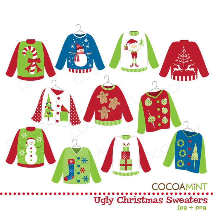 ugly sweater free clipart Clip Art Library