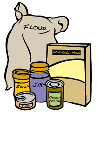 Dry Food Clipart