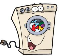Drying Laundry Clipart