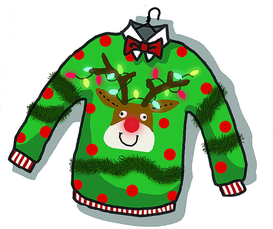 Clip Arts Related To : free ugly christmas sweater graphics. view all Sweat...