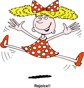 Jumping For Joy Clipart