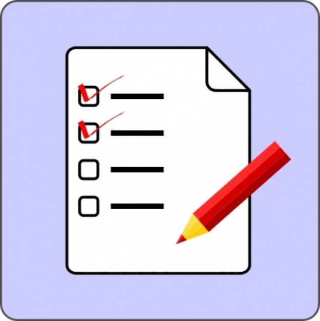 fdu mas checklist clipart