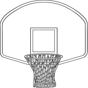 Basketball Rim And Hoop Clip Art