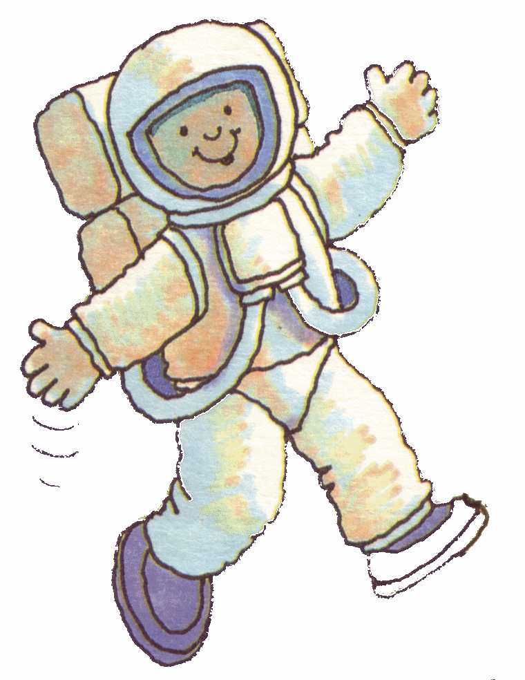 Astronaut with Beer Clip Art