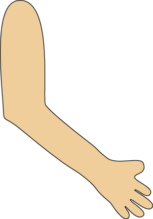 Right Arm Clipart