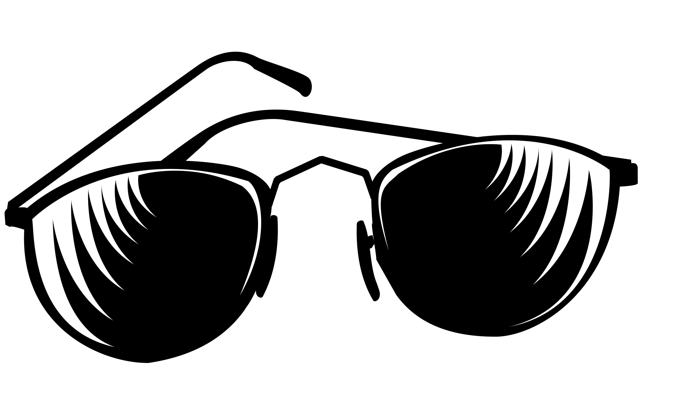 Sunglasses clip art black and white free clipart