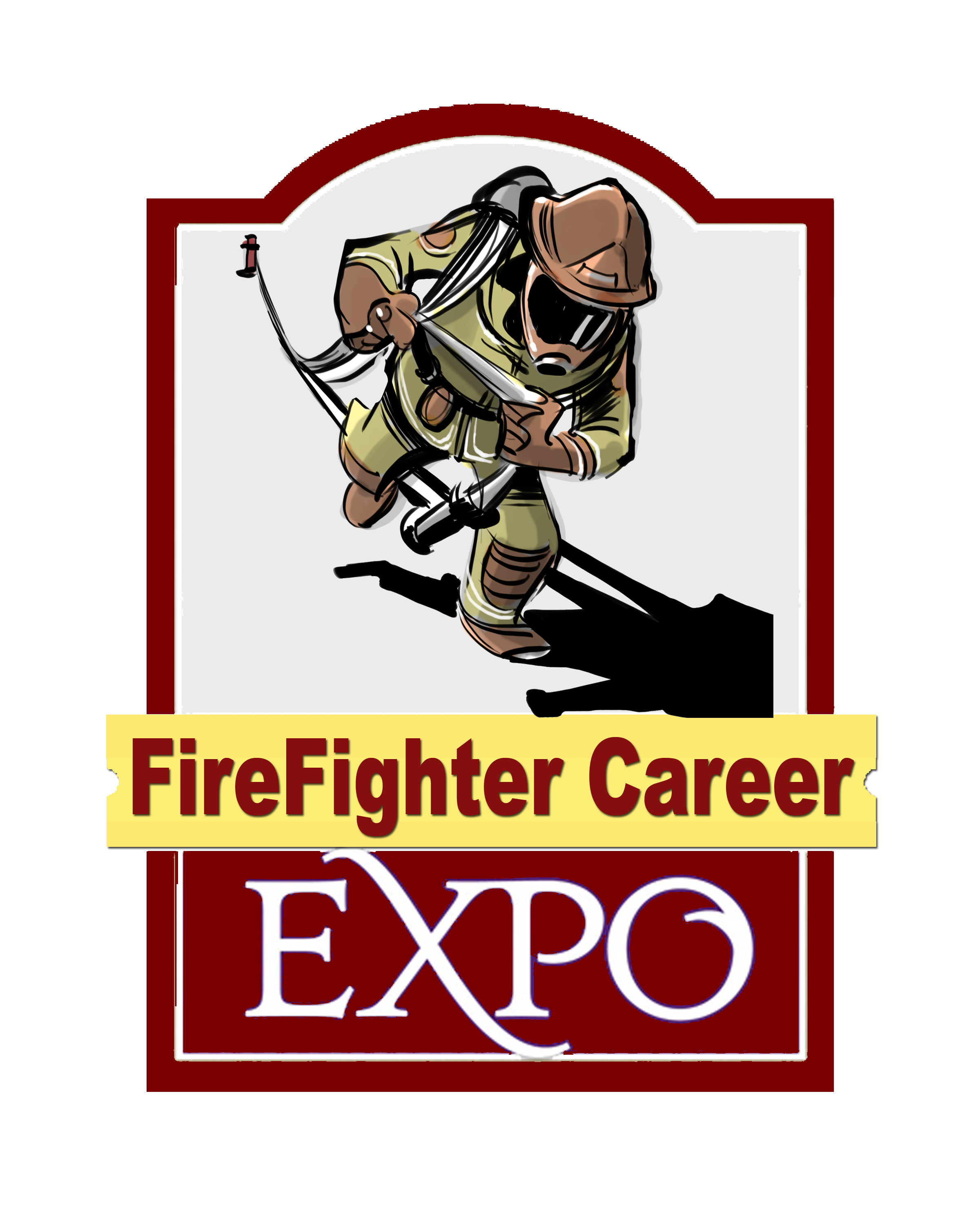 Firefighter Emblem Clipart