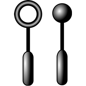 Thermal expansion of metal clipart, cliparts of Thermal expansion