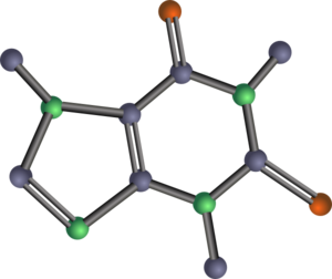 Caffeine Molecule Clip Art