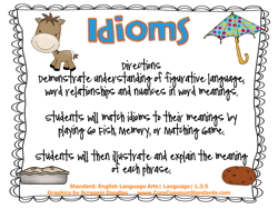 Idiom Activities