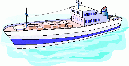 Cargo Ship Clip Art