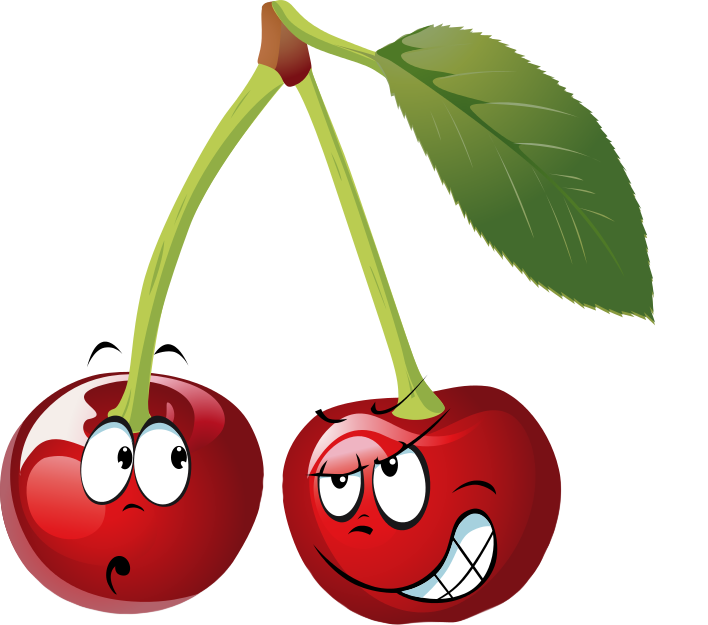 Cherry cherries clip art clipart image