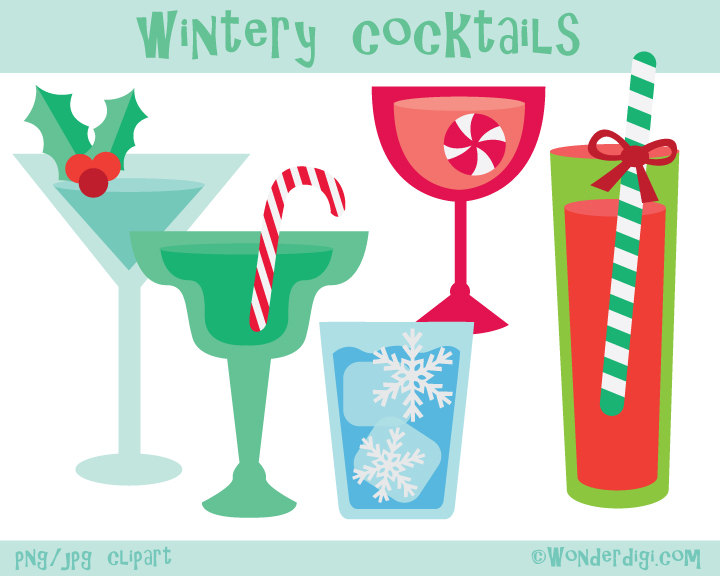 Popular items for cocktail clip art