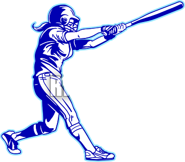 Softball Bat Clipart
