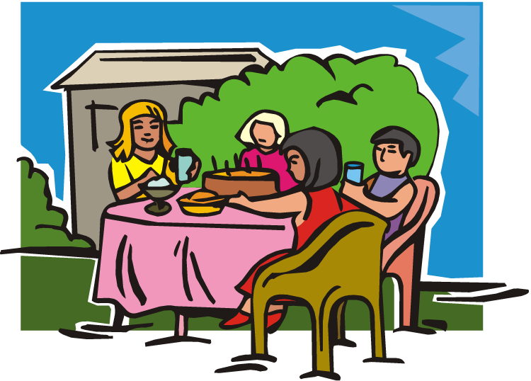 clipart eating in restaurant - photo #6