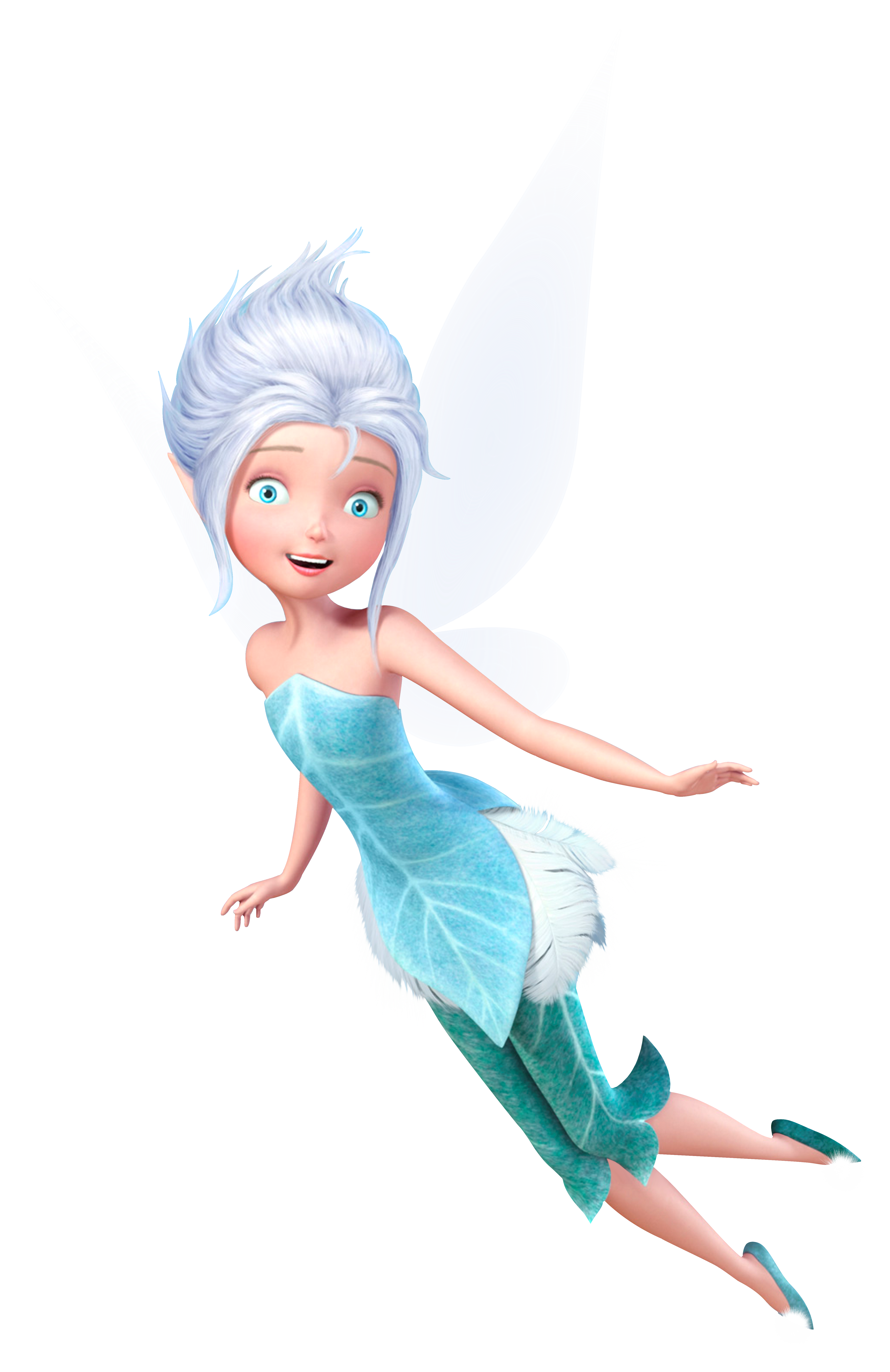 Periwinkle Frost Fairy PNG Clip Art Image 