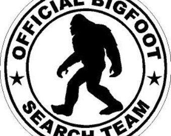 Bigfoot Sasquatch Silhouette Clipart 
