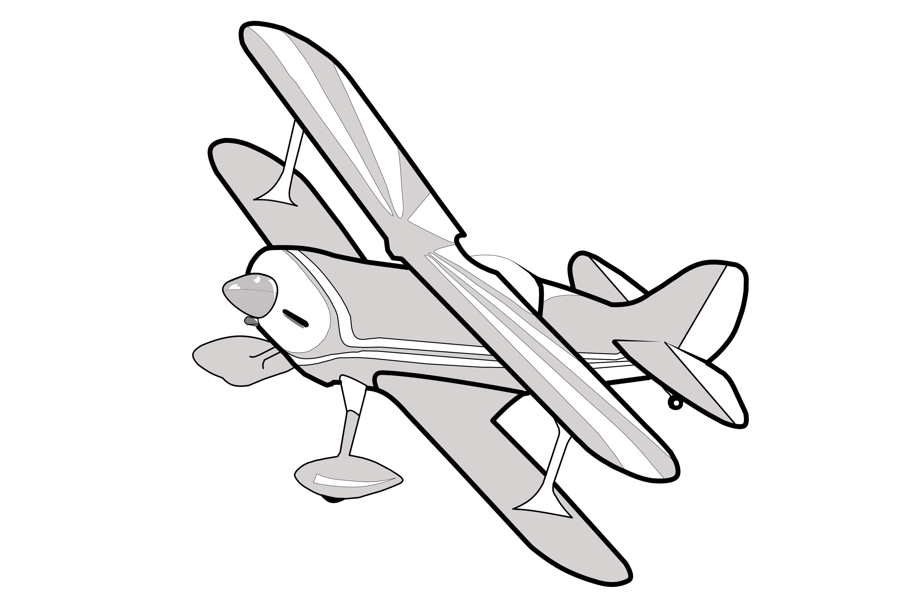 Image of Biplane Clipart Biplane Clip Art