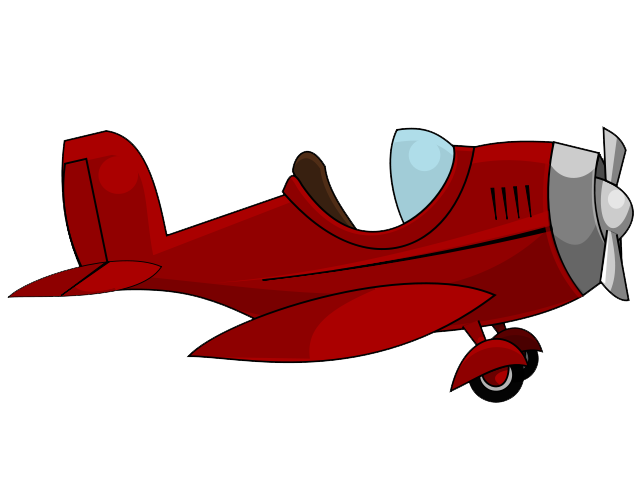 Image of Biplane Clipart Old Fashioned Plane Clipart
