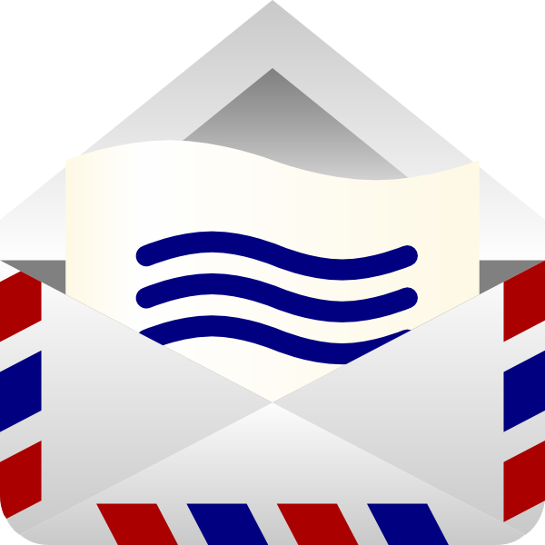 Outgoing Envelopes Mail Clipart 