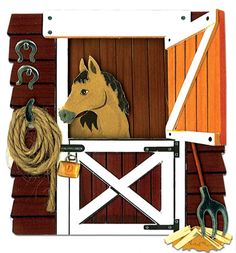 stable boy clipart