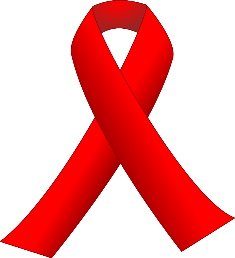 Aids Symbol Black 