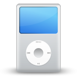 White Apple IPod Icon, PNG ClipArt Image 