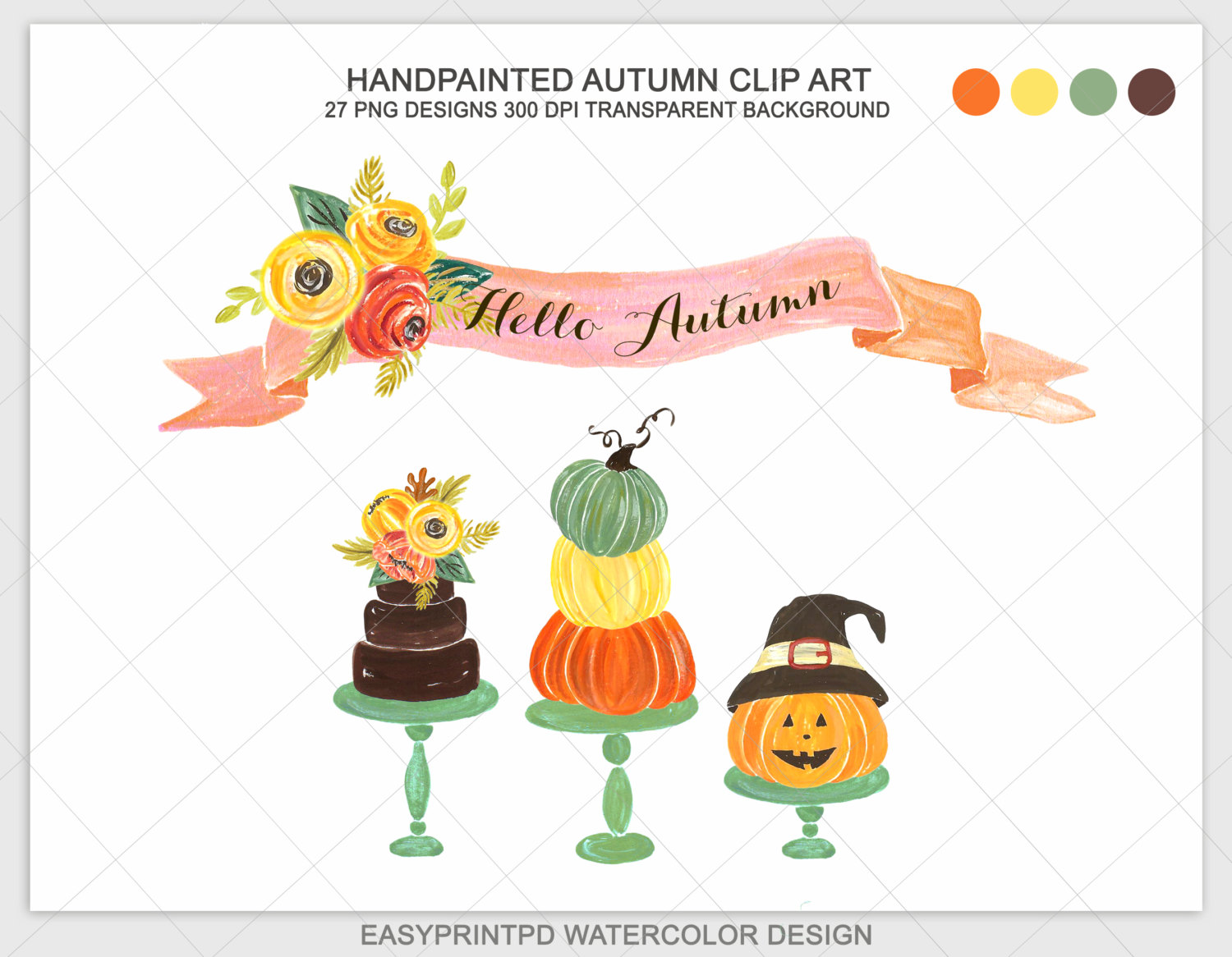 Popular items for autumn clip art