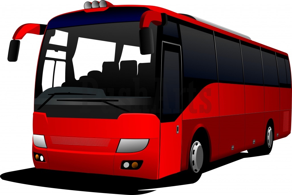 charter bus clipart - photo #8