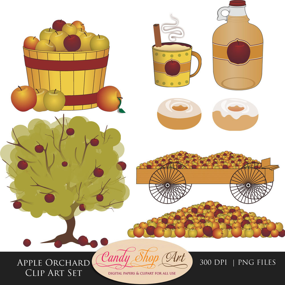 apple orchard clipart free - photo #45