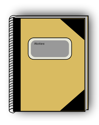 Notebook Clip Art