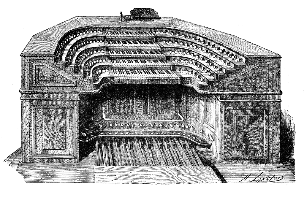 free clip art church organ - photo #33