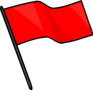 Red Flag Clipart