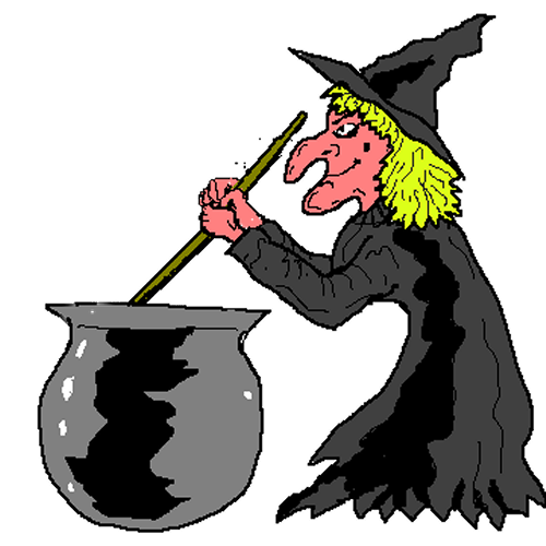 funny witch clipart - photo #35