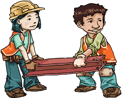 Free Work Clipart ??� American Kids and People Working at Work, fun
