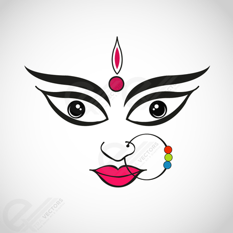Goddess Durga, Clip Arts
