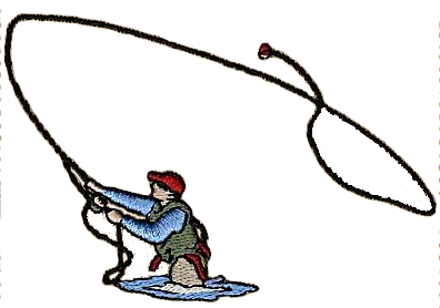 Fly Fishing Clipart