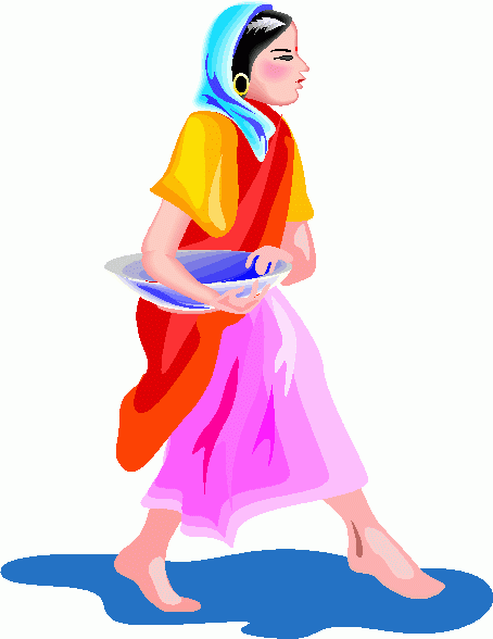 Indian Woman Clipart