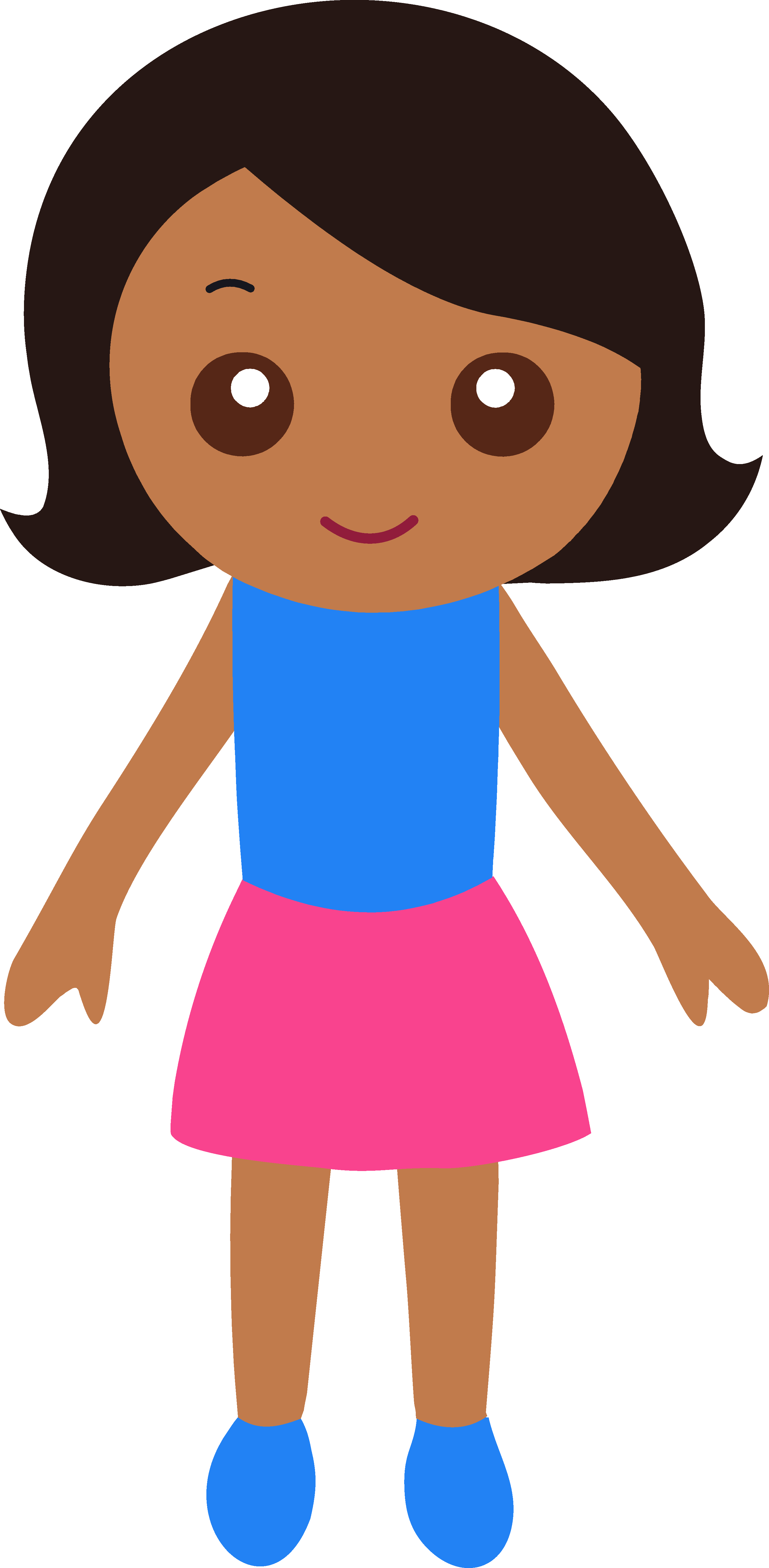 Girl Head Clipart 