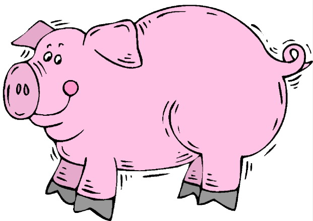 Free pig clipart clip art image 1 of