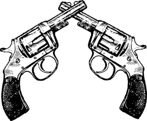 Revolver 2x Clip Art