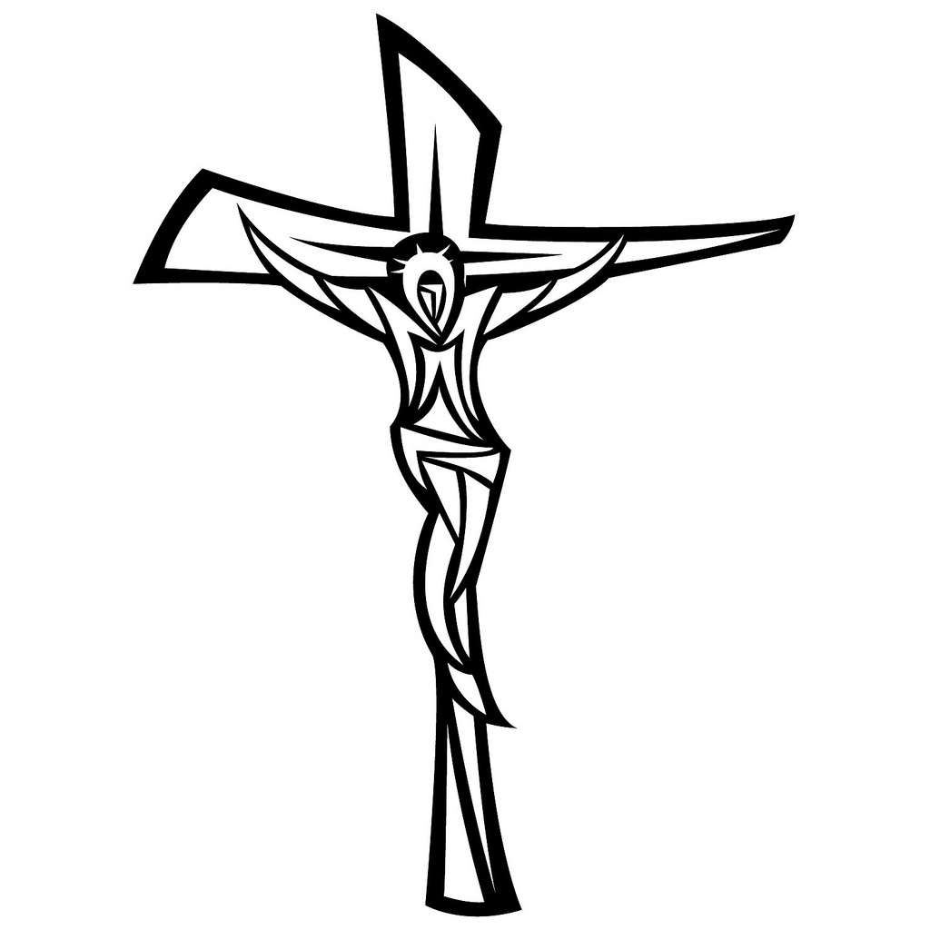 free clipart of jesus carrying the cross - photo #43
