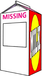 Milk Carton Missing Clip Art 