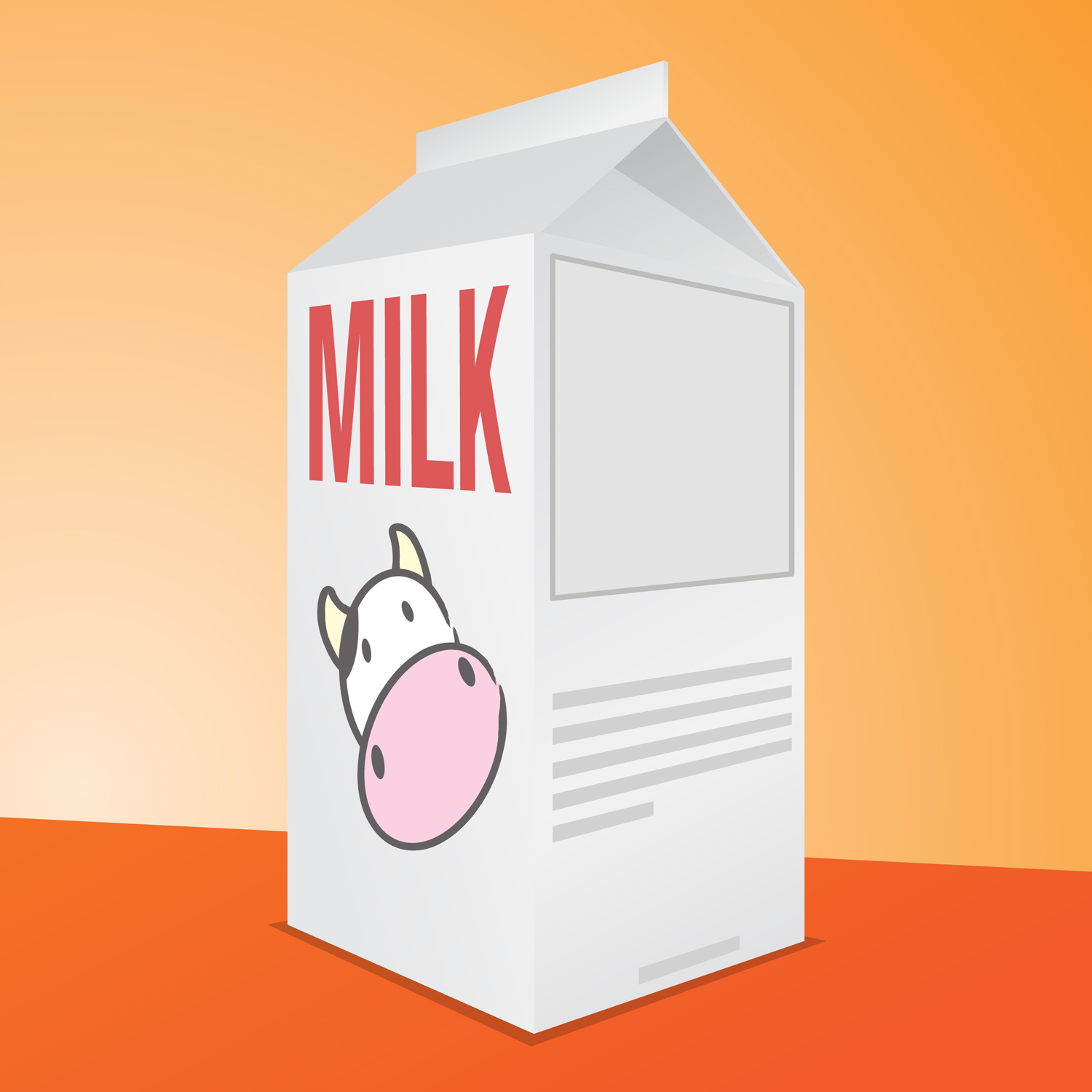 Missing Milk Carton Template 