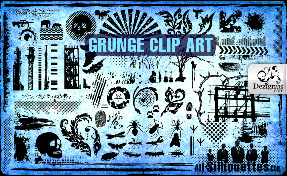 Vector Grunge Clip Art 