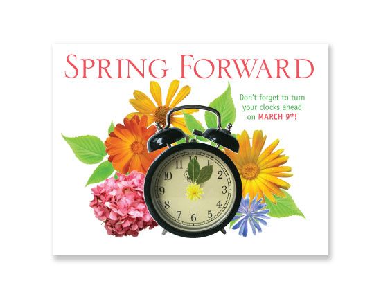 spring forward clip art 