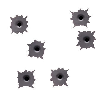 Gunshot Holes